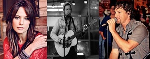 Sheila Marshall, Andrew James & Darrin Morris "In The Round" performing live music at Dosey Doe in The Woodlands