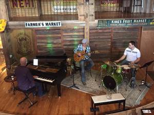 JB3 - Joe Burlison's Jazz & Blues Trio performing live music at Dosey Doe in The Woodlands