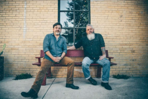 Jeff Plankenhorn & Michael O'Connor performing live music at Dosey Doe in The Woodlands