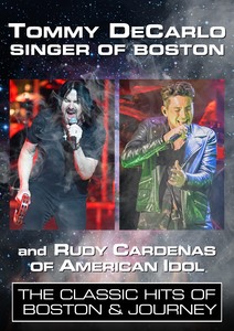 Tommy DeCarlo Singer of Boston with Special Guest Rudy Cardenas of American Idol performing live music at Dosey Doe in The Woodlands