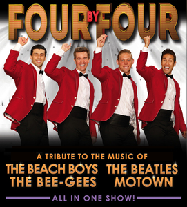 Get Tickets For Four By Four - Celebrating the Music of the Beach Boys, Bee Gees, The Beatles & Motown @ Dosey Doe on February 4th, 2023 Four By Four - Celebrating the Music of the Beach Boys, Bee Gees, The Beatles & Motown