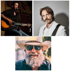 Get Tickets For Chuck Allen Floyd, Jerrod Medulla & Chad Boyd - In The Round @ Dosey Doe on August 17th, 2022 Chuck Allen Floyd, Jerrod Medulla & Chad Boyd - In The Round