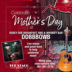 Mother's Day Brunch performing live music at Dosey Doe in The Woodlands
