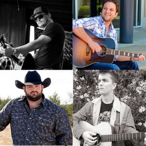 Austin English, James Lann, David Adam Byrnes & Jason Allen - "In The Round" performing live music at Dosey Doe in The Woodlands