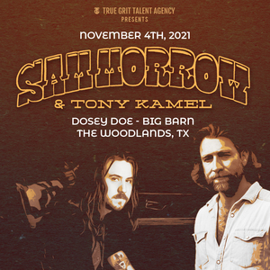 Tony Kamel (of Wood & Wire) & Sam Morrow performing live music at Dosey Doe in The Woodlands