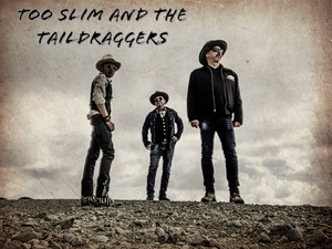 Too Slim & the Taildraggers - Wednesday Singer Songwriter "Pass The Boot" Series performing live music at Dosey Doe in The Woodlands