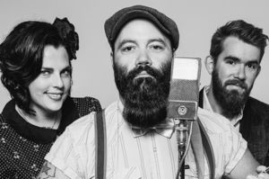 The Reverend Peyton’s Big Damn Band performing live music at Dosey Doe in The Woodlands