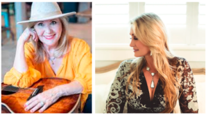 Kristina Bandina & Sandee June performing live music at Dosey Doe in The Woodlands
